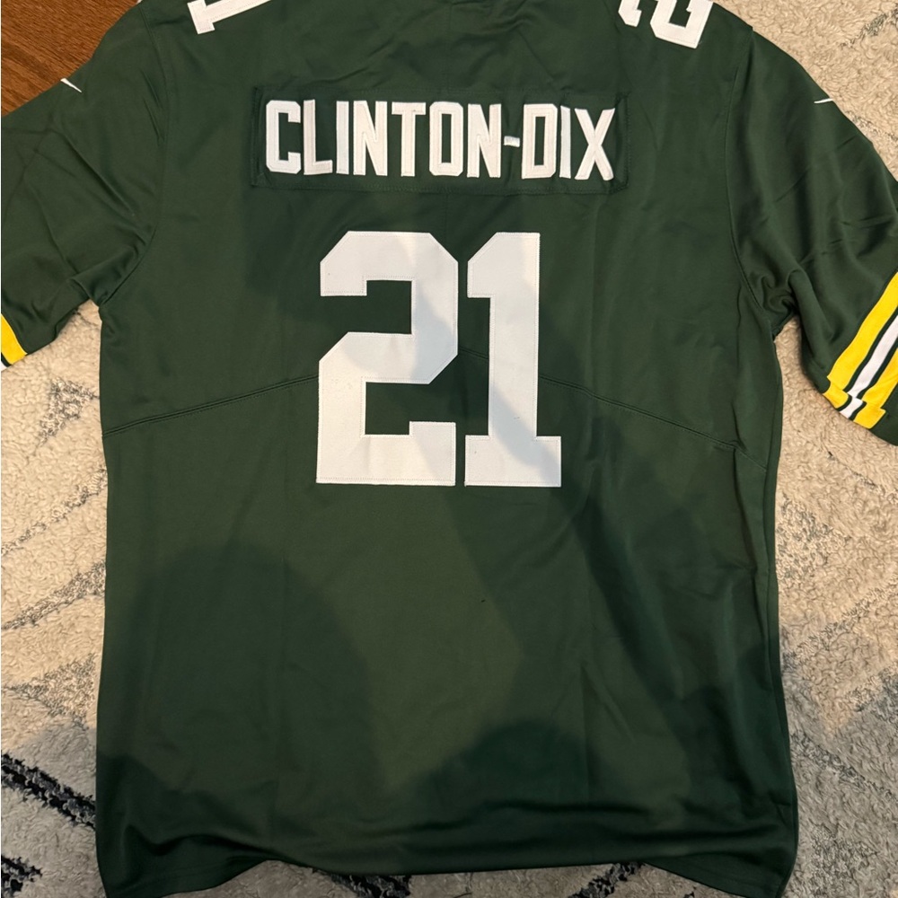 Nike Green Bay Packers Ha Ha Clinton-Dix 21 Jersey Mens XL Green NFL Football